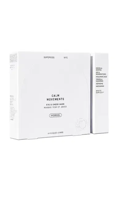 Superegg Calm Movements Eye & Cheek Mask Pack Of 5 | Thumbnail 2 Superegg Calm Movements Eye & Cheek Mask Pack Of 5 | Thumbnail 2