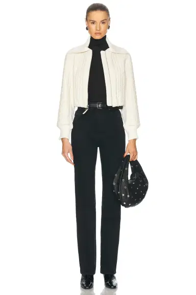 SIMKHAI Palmer Quilted Cropped Jacket | Thumbnail 5 SIMKHAI Palmer Quilted Cropped Jacket | Thumbnail 5