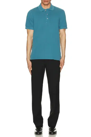 TOM FORD Lyocell Piquet Polo | Thumbnail 4 TOM FORD Lyocell Piquet Polo | Thumbnail 4