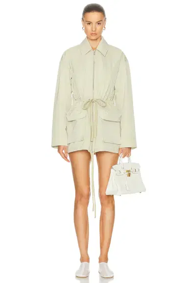 GRLFRND Tech Gabardine Parka Jacket | Thumbnail 3 GRLFRND Tech Gabardine Parka Jacket | Thumbnail 3