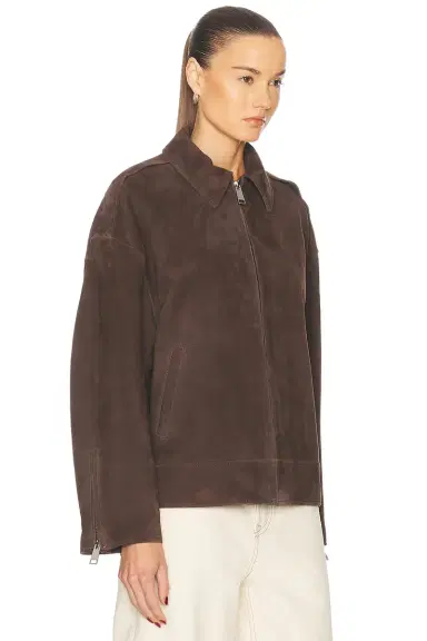 GRLFRND Alek Suede Jacket | Thumbnail 3 GRLFRND Alek Suede Jacket | Thumbnail 3