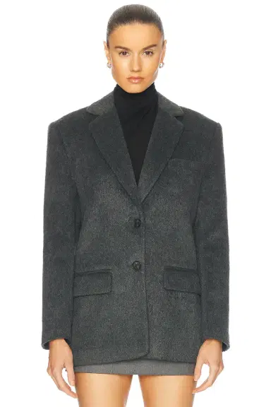 GRLFRND Wool Blend Blazer | Thumbnail 4 GRLFRND Wool Blend Blazer | Thumbnail 4