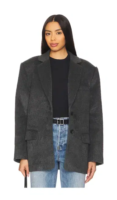 GRLFRND Wool Blend Blazer | Thumbnail 1 GRLFRND Wool Blend Blazer | Thumbnail 1