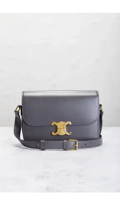 Celine Triomphe Shoulder Bag | Thumbnail 2 Celine Triomphe Shoulder Bag | Thumbnail 2