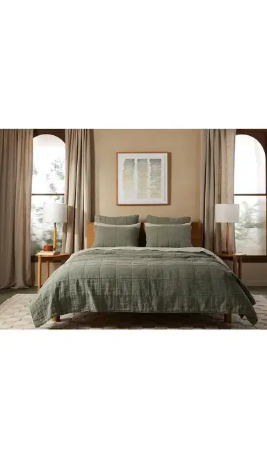 Parachute Linen Box Quilted Sham Set | Thumbnail 2 Parachute Linen Box Quilted Sham Set | Thumbnail 2