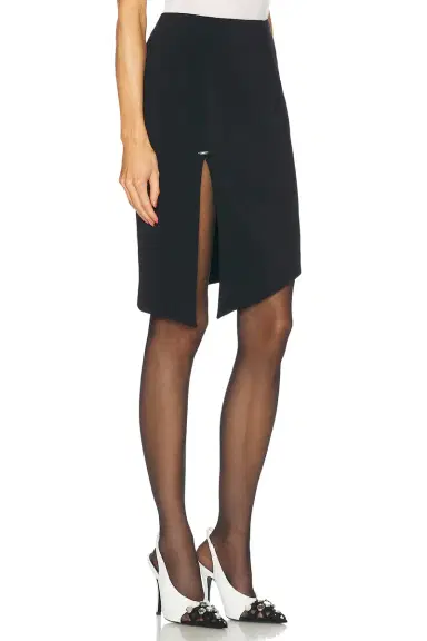 Mugler Slit Long Skirt | Thumbnail 2 Mugler Slit Long Skirt | Thumbnail 2