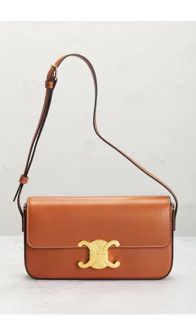 Celine Triomphe Shoulder Bag | Thumbnail 2 Celine Triomphe Shoulder Bag | Thumbnail 2