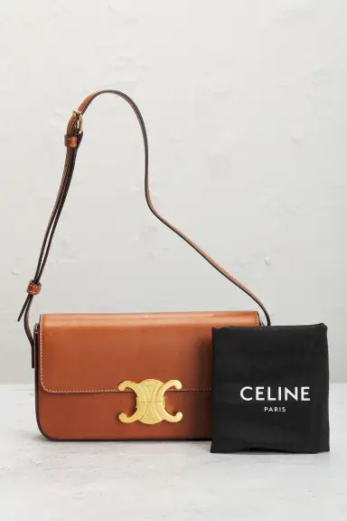 Celine Triomphe Shoulder Bag | Thumbnail 11 Celine Triomphe Shoulder Bag | Thumbnail 11