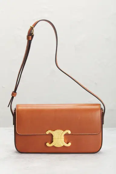 Celine Triomphe Shoulder Bag | Thumbnail 4 Celine Triomphe Shoulder Bag | Thumbnail 4