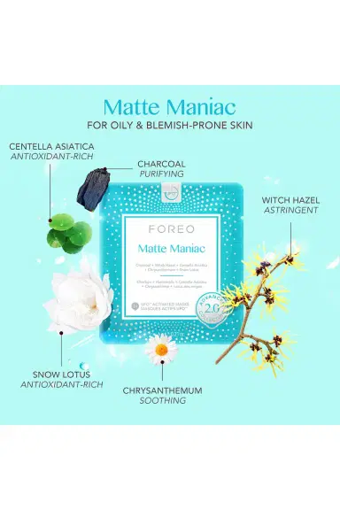 Foreo Matte Maniac UFO Face Masks | Thumbnail 5 Foreo Matte Maniac UFO Face Masks | Thumbnail 5