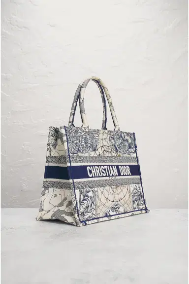 Dior Around The World Book Tote Bag | Thumbnail 6 Dior Around The World Book Tote Bag | Thumbnail 6