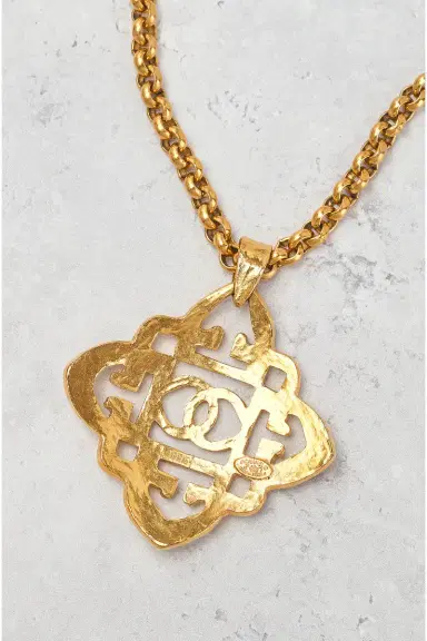 Chanel Chanel 1992 Coco Mark Necklace | Thumbnail 4 Chanel Chanel 1992 Coco Mark Necklace | Thumbnail 4