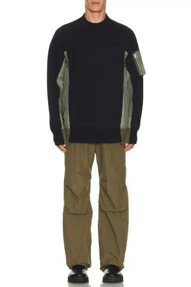Sacai Sponge Sweat Pullover | Thumbnail 4 Sacai Sponge Sweat Pullover | Thumbnail 4
