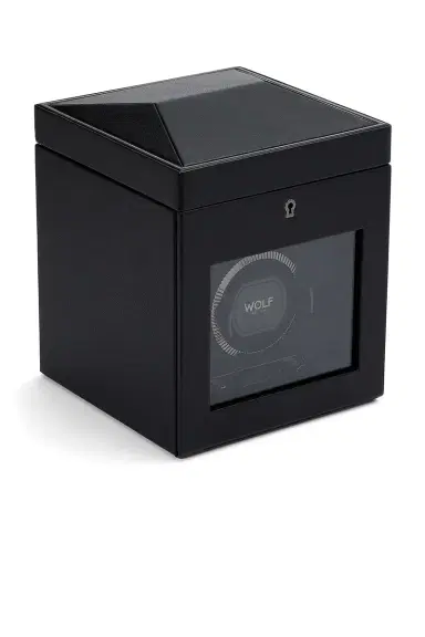 Wolf 1834 British Racing Single Watch Winder With Storage | Thumbnail 2 Wolf 1834 British Racing Single Watch Winder With Storage | Thumbnail 2
