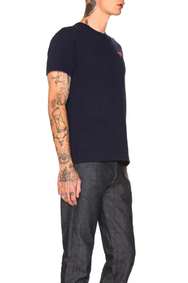 Comme des Garçons PLAY Double Emblem Tee | Thumbnail 2 Comme des Garçons PLAY Double Emblem Tee | Thumbnail 2
