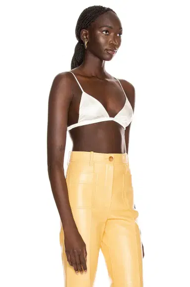 Fleur du Mal Luxe Triangle Bra | Thumbnail 2 Fleur du Mal Luxe Triangle Bra | Thumbnail 2