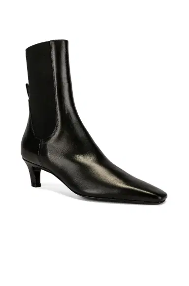 TOTEME The Mid Heel Boot | Thumbnail 2 TOTEME The Mid Heel Boot | Thumbnail 2