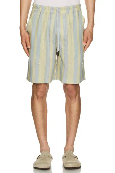 OAS Mist Strata Nicola Linen Shorts | Thumbnail 3 OAS Mist Strata Nicola Linen Shorts | Thumbnail 3