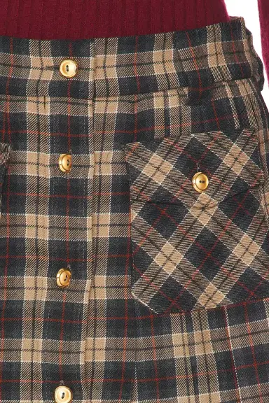 Miu Miu Pleated Mini Skirt | Thumbnail 6 Miu Miu Pleated Mini Skirt | Thumbnail 6