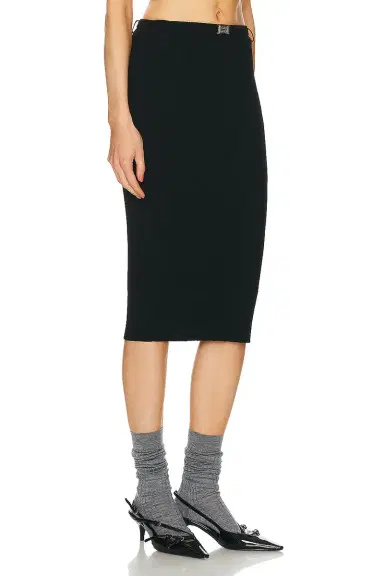 Miu Miu Midi Skirt | Thumbnail 2 Miu Miu Midi Skirt | Thumbnail 2