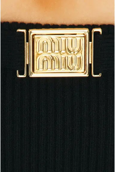 Miu Miu Midi Skirt | Thumbnail 5 Miu Miu Midi Skirt | Thumbnail 5