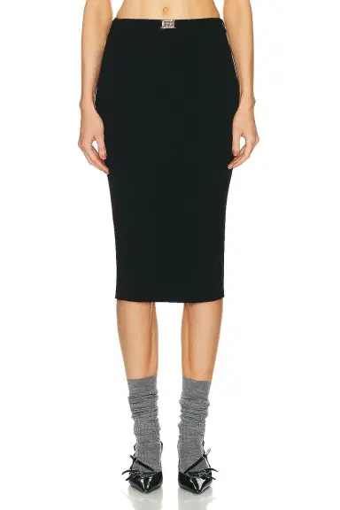 Miu Miu Midi Skirt | Thumbnail 1 Miu Miu Midi Skirt | Thumbnail 1