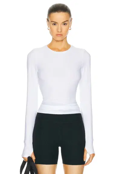 Beyond Yoga Featherweight Classic Crew Pullover Top | Thumbnail 1 Beyond Yoga Featherweight Classic Crew Pullover Top | Thumbnail 1