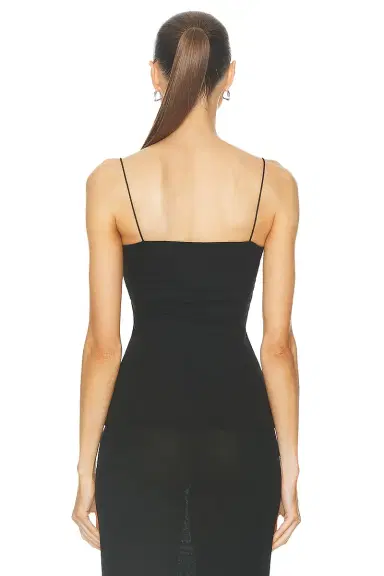 Enza Costa Supima Cotton Essential Strappy Tank Top | Thumbnail 3 Enza Costa Supima Cotton Essential Strappy Tank Top | Thumbnail 3