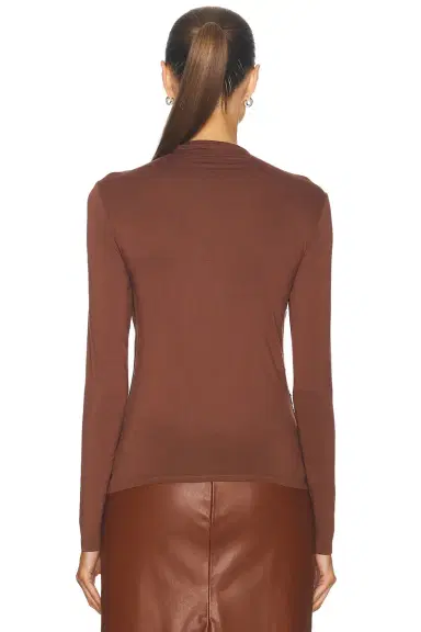 ENZA COSTA Viscose Jersey Twist Top | Thumbnail 3 ENZA COSTA Viscose Jersey Twist Top | Thumbnail 3