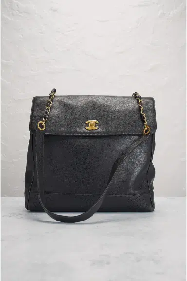 chanel Chanel Caviar Triple CC Shopper Tote Bag | Thumbnail 2 chanel Chanel Caviar Triple CC Shopper Tote Bag | Thumbnail 2