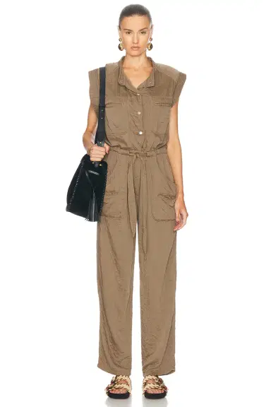 ISABEL MARANT ÉTOILE Suzie Jumpsuit | Thumbnail 4 ISABEL MARANT ÉTOILE Suzie Jumpsuit | Thumbnail 4