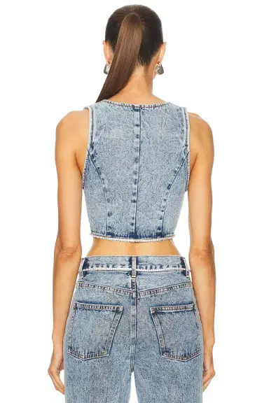 retrofete Jordi Denim Vest | Thumbnail 3 retrofete Jordi Denim Vest | Thumbnail 3