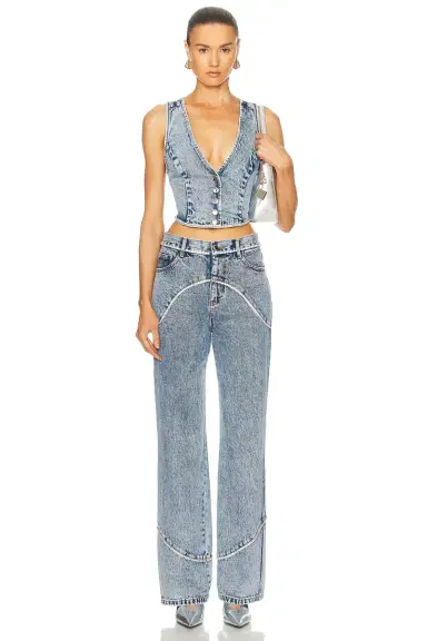 retrofete Jordi Denim Vest | Thumbnail 4 retrofete Jordi Denim Vest | Thumbnail 4