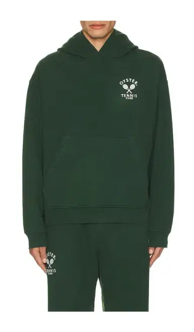 Oyster Tennis Club Pullover Hoodie | Thumbnail 1 Oyster Tennis Club Pullover Hoodie | Thumbnail 1