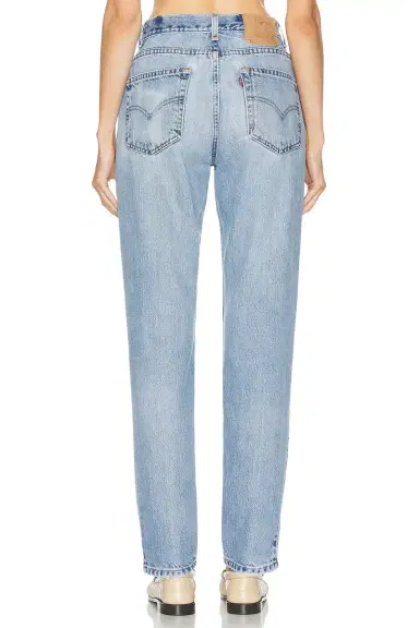 aligrace Vintage High Rise Slim Straight Jean | Thumbnail 6 aligrace Vintage High Rise Slim Straight Jean | Thumbnail 6