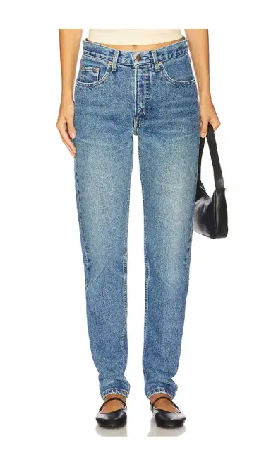 aligrace Vintage High Rise Slim Straight Jean | Thumbnail 1 aligrace Vintage High Rise Slim Straight Jean | Thumbnail 1