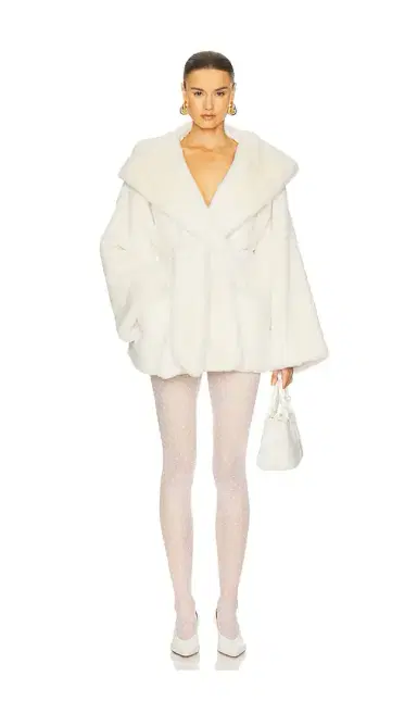 Helsa The Hooded Faux Fur Coat | Thumbnail 2 Helsa The Hooded Faux Fur Coat | Thumbnail 2