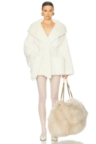 Helsa The Hooded Faux Fur Coat | Thumbnail 4 Helsa The Hooded Faux Fur Coat | Thumbnail 4