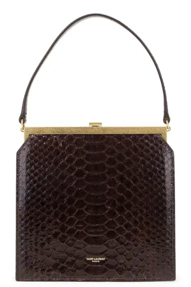 Saint Laurent Python Nuit Blanche Chain Bag | Thumbnail 2 Saint Laurent Python Nuit Blanche Chain Bag | Thumbnail 2