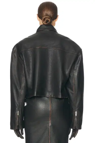 Helsa The Leather Oversized Moto Jacket | Thumbnail 5 Helsa The Leather Oversized Moto Jacket | Thumbnail 5
