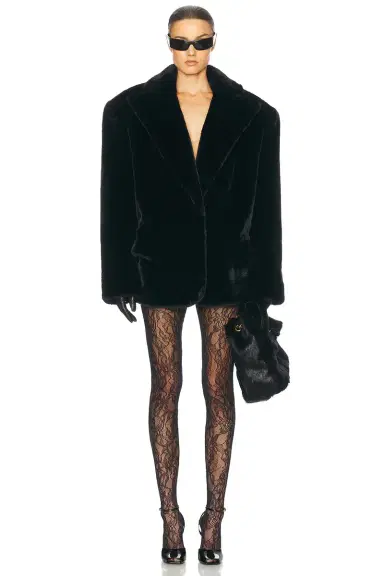 Helsa The Oslo Faux Fur Coat | Thumbnail 3 Helsa The Oslo Faux Fur Coat | Thumbnail 3