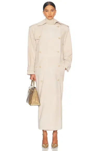 Helsa Suede Trench Coat | Thumbnail 2 Helsa Suede Trench Coat | Thumbnail 2