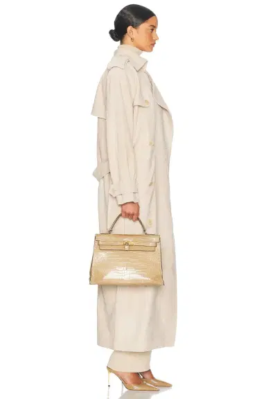 Helsa Suede Trench Coat | Thumbnail 5 Helsa Suede Trench Coat | Thumbnail 5