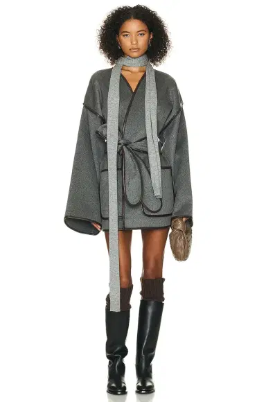 Helsa Wool Blend Blanket Coat | Thumbnail 6 Helsa Wool Blend Blanket Coat | Thumbnail 6