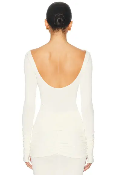 Helsa Matte Jersey Long Sleeve Top | Thumbnail 6 Helsa Matte Jersey Long Sleeve Top | Thumbnail 6