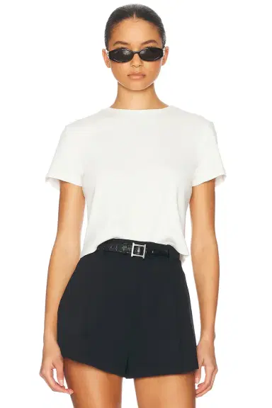 Helsa The Rib Baby Tee | Thumbnail 3 Helsa The Rib Baby Tee | Thumbnail 3