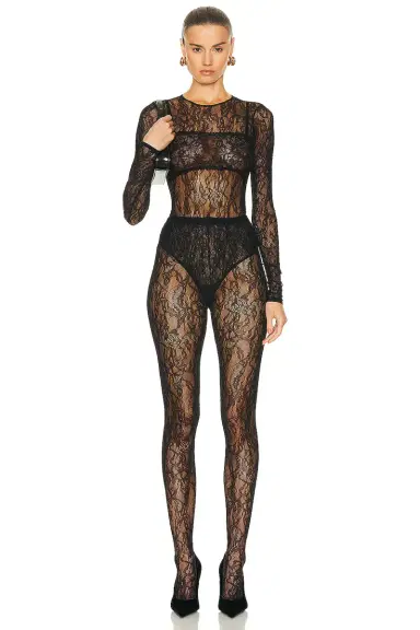 WARDROBE.NYC Lace Bodysuit | Thumbnail 5 WARDROBE.NYC Lace Bodysuit | Thumbnail 5