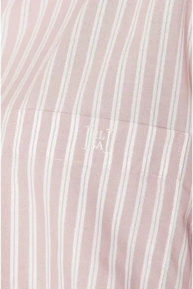Helsa Wide Stripe Poplin Cropped Shirt | Thumbnail 6 Helsa Wide Stripe Poplin Cropped Shirt | Thumbnail 6