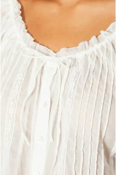 Helsa Voile Peasant Blouse | Thumbnail 7 Helsa Voile Peasant Blouse | Thumbnail 7