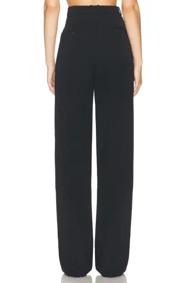 Saint Laurent Straight Leg Trouser | Thumbnail 4 Saint Laurent Straight Leg Trouser | Thumbnail 4